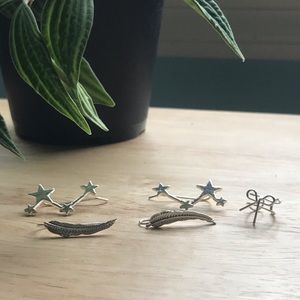 BoHo Earrings set of 2